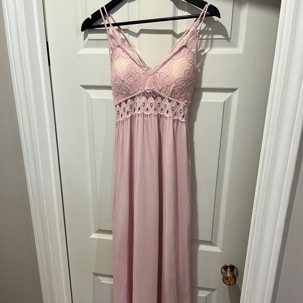 Pink Lily Such a Delight Maxi Dress - NWT Size M